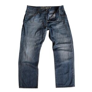Mavi‎ Martin Jeans Men 36x30 Medium Wash Blue Denim Straight Leg 100% Cotton